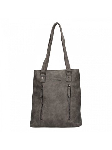 Elegantní dámská batůžko-kabelka Enrico Benetti Merta – šedá