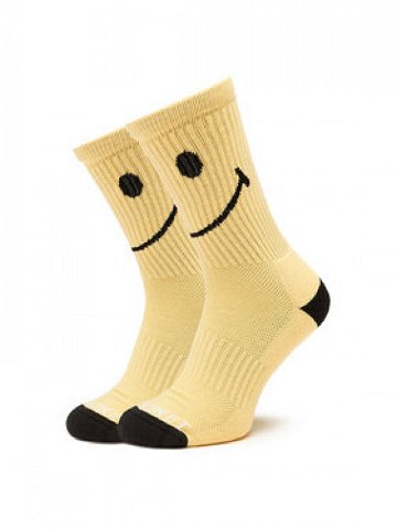 Market Klasické ponožky Unisex Smiley 360001158 Žlutá
