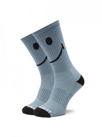 Market Klasické ponožky Unisex Smiley 360001158 Modrá