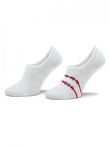 Tommy Hilfiger Sada 2 párů pánských ponožek 701222189 Bílá