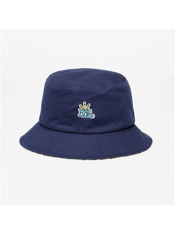 HUF Crown Reversible Bucket Hat Navy Multicolor