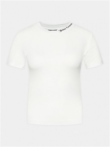 Juicy Couture T-Shirt JCCCT123802 Bílá Slim Fit