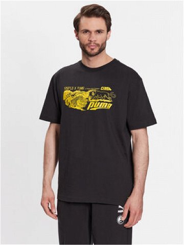 Puma T-Shirt STAPLE 539935 Černá Regular Fit