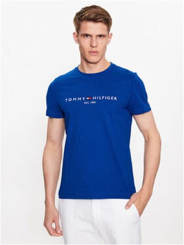 Tommy Hilfiger T-Shirt Logo MW0MW11797 Tmavomodrá Slim Fit