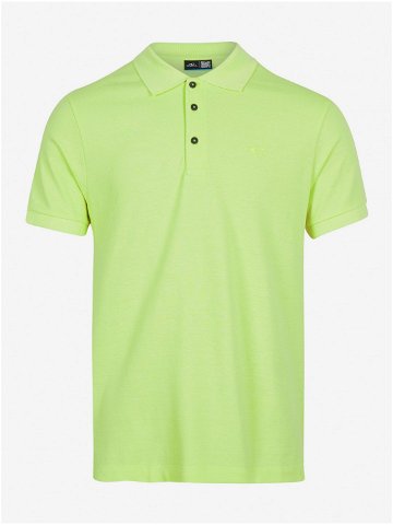 Světle zelené pánské polo tričko O Neill LM TRIPLE STACK POLO