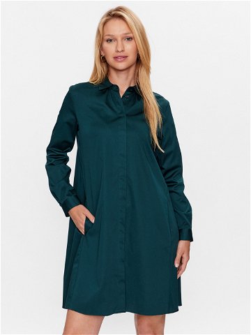 Seidensticker Košilové šaty 60 130701 Zelená Regular Fit