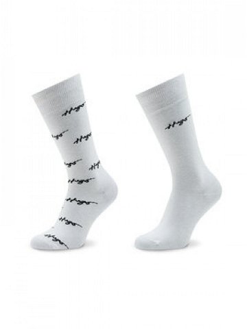 Hugo Pánské klasické ponožky 50491194 Bílá