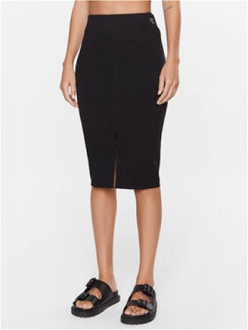 Calvin Klein Jeans Pouzdrová sukně J20J221437 Černá Slim Fit