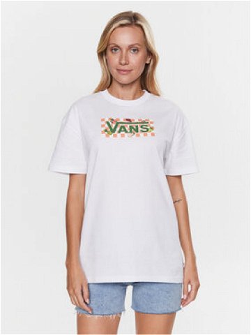 Vans T-Shirt Fruit Checkboard VN0003V8 Bílá Regular Fit