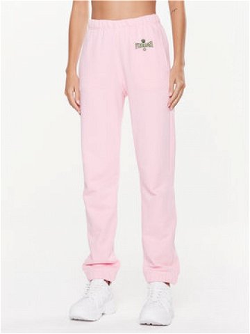 Chiara Ferragni Teplákové kalhoty 74CBAT01 Růžová Regular Fit
