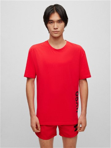 Hugo T-Shirt 50493727 Červená Relaxed Fit
