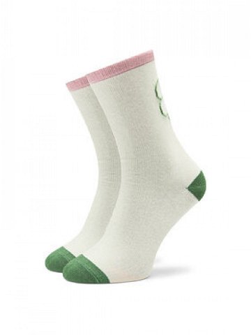 Vans Dámské klasické ponožky Oversized Floral Sock VN00074KFS81 Écru