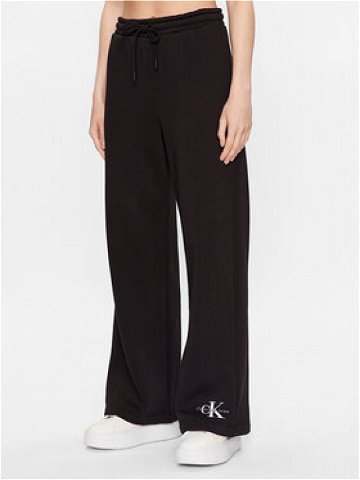 Calvin Klein Jeans Teplákové kalhoty J20J221296 Černá Relaxed Fit