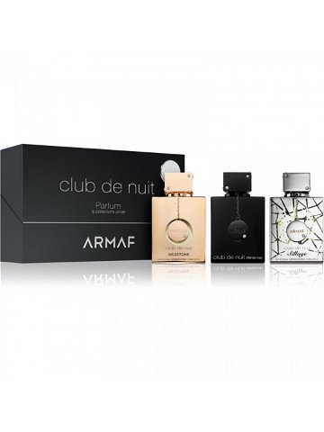 Armaf Club de Nuit Man Intense Sillage Milestone dárková sada pro muže unisex 3×30 ml