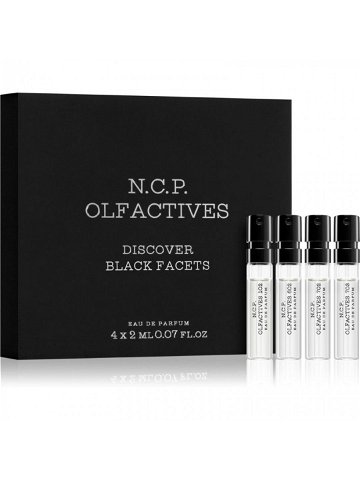 N C P Olfactives Black Facets Discovery set sada unisex