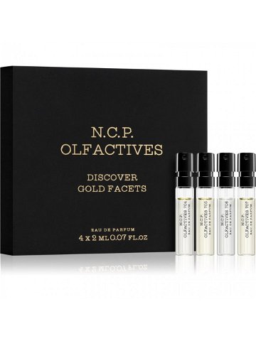 N C P Olfactives Gold Facets Discovery set sada unisex