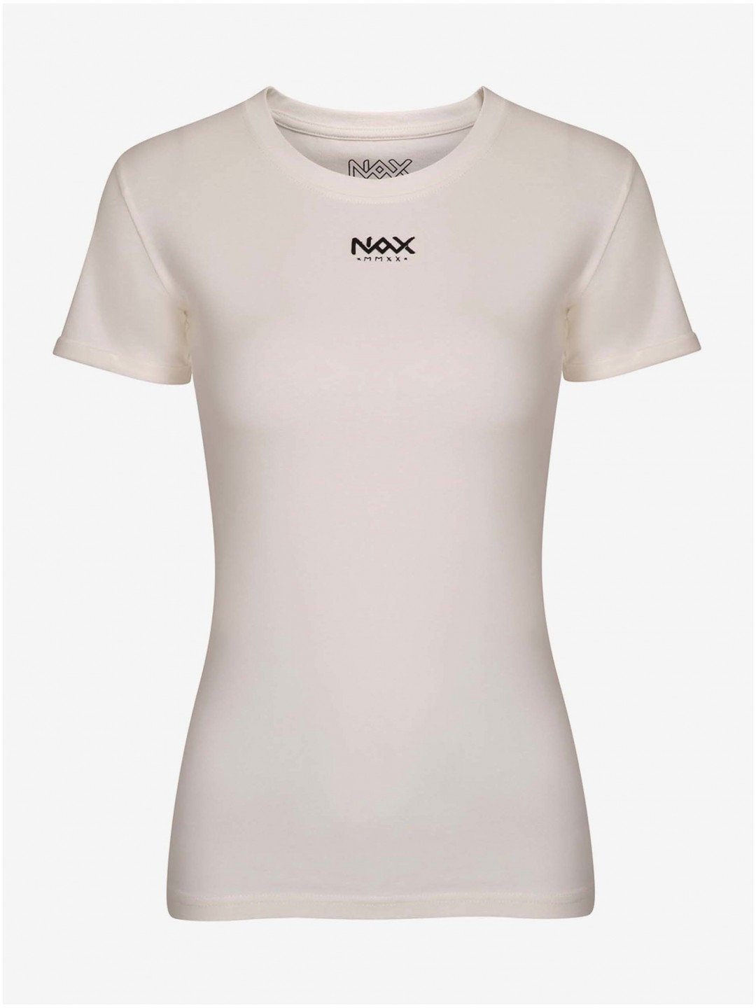 Béžové dámské tričko NAX NAVAFA
