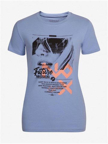 Fialové dámské tričko NAX SEDOLA