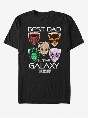 Best dad in the galaxy Strážci Galaxie ZOOT FAN Marvel – unisex tričko