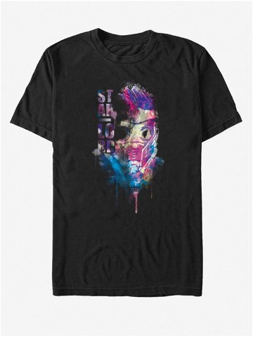 Černé unisex tričko Star-Lord Strážci Galaxie ZOOT FAN Marvel