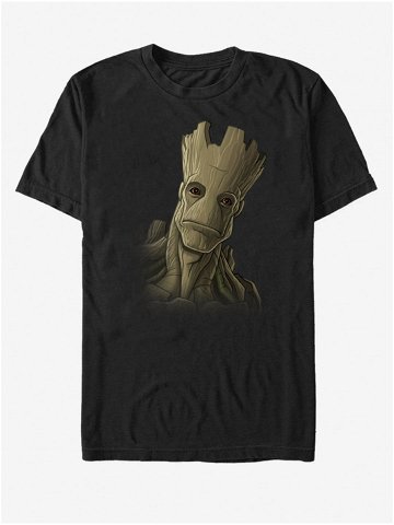 Černé unisex tričko Groot Strážci Galaxie ZOOT Fan