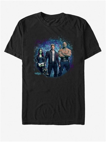 Černé unisex tričko Strážci Galaxie ZOOT Fan Marvel