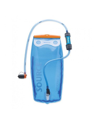 Source Widepac filter hydration system 2L Transparent-Blue