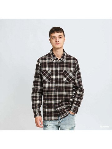 Urban Classics Checked Roots Shirt Brown Black Beige