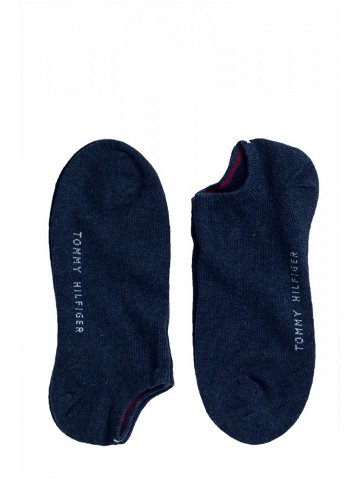 Ponožky Tommy Hilfiger 2-pack dámské tmavomodrá barva 343024001
