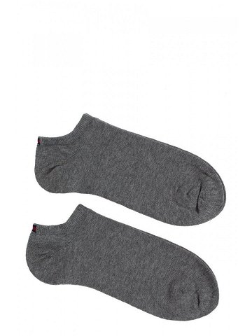 Ponožky Tommy Hilfiger 2-pack pánské šedá barva