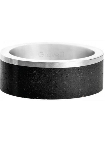 Gravelli Betonový prsten Edge ocelová atracitová GJRUSSA002 60 mm