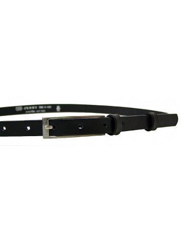 Penny Belts Dámský kožený opasek 15-1-60 black 105 cm