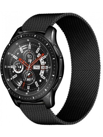 4wrist Milánský tah pro Samsung Galaxy Watch – Black 20 mm