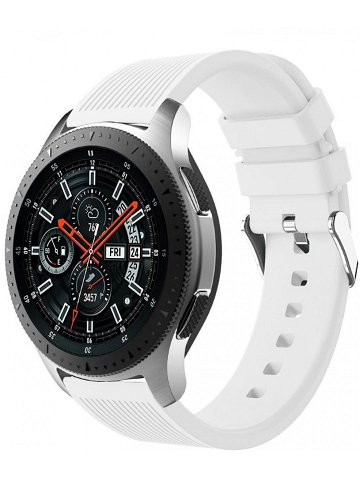 4wrist Silikonový řemínek pro Samsung Galaxy Watch 6 5 4 – Bílý