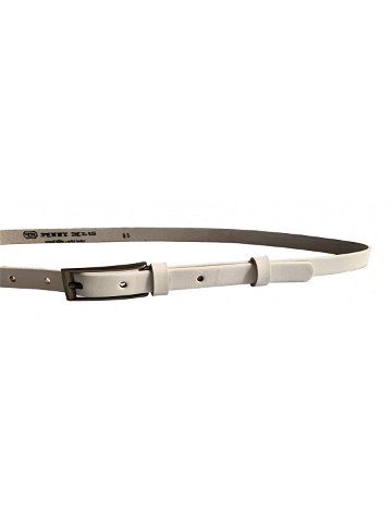 Penny Belts Dámský kožený opasek 15-1-00 White 95 cm