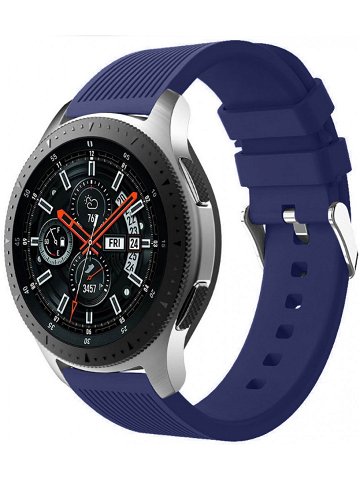 4wrist Silikonový řemínek pro Samsung Galaxy Watch – Midnight Blue 22 mm