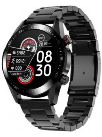 Wotchi Smartwatch WO21BCKS – Black Steel