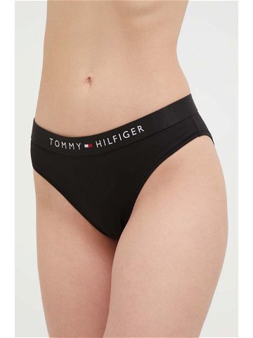 Kalhotky Tommy Hilfiger černá barva UW0UW04145