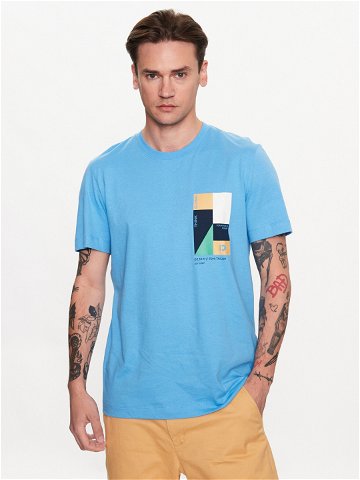 Tom Tailor Denim T-Shirt 1035582 Modrá