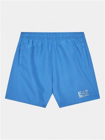 EA7 Emporio Armani Plavecké šortky 906010 3R772 32333 Modrá Regular Fit