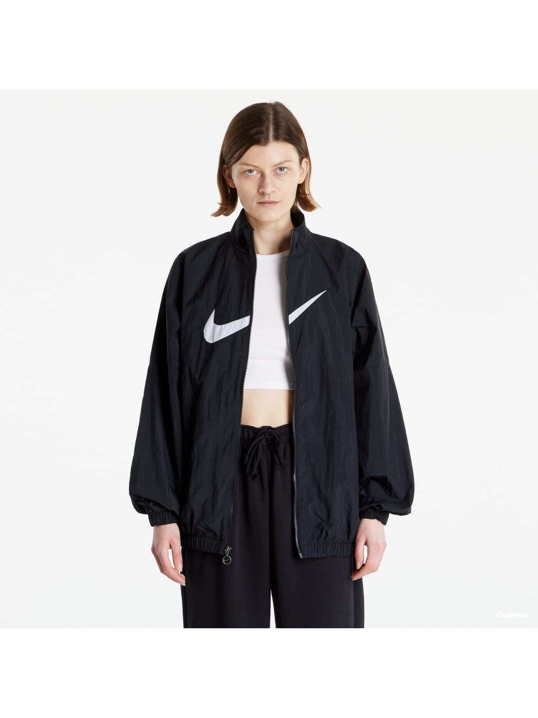 Nike NSW Essential Women s Woven Jacket Black White