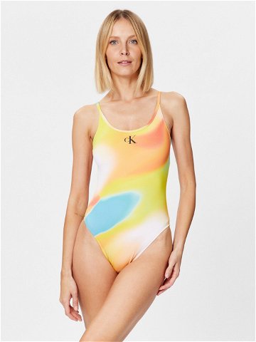 Calvin Klein Swimwear Jednodílné plavky KW0KW02086 Barevná