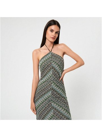 Sinsay – Vzorované midi šaty – Vícebarevná