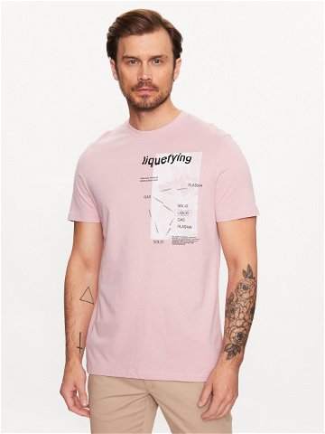 S Oliver T-Shirt 2129860 Růžová Regular Fit