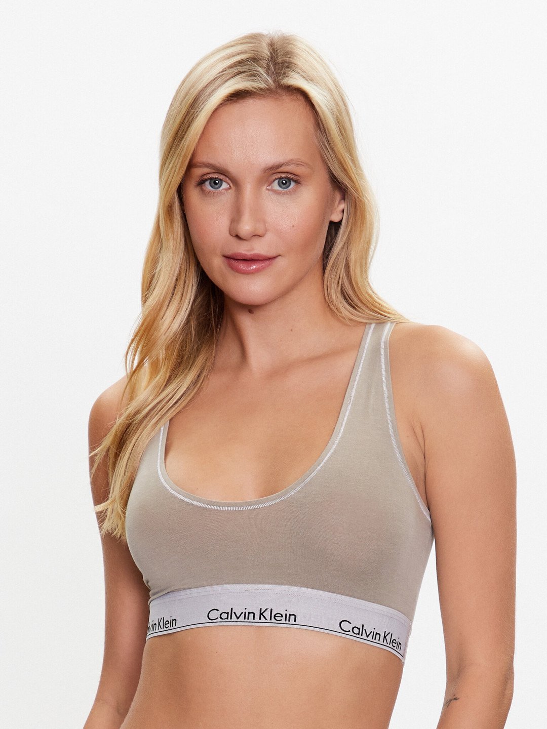Calvin Klein Underwear Podprsenkový top 000QF7294E Béžová