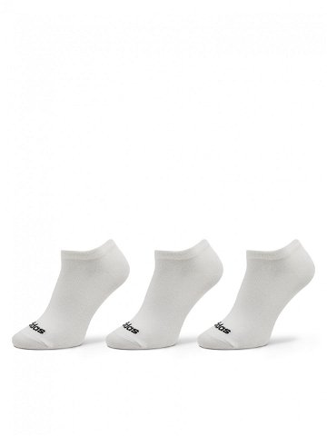 Adidas Kotníkové ponožky Unisex Thin Linear Low-Cut Socks 3 Pairs HT3447 Bílá