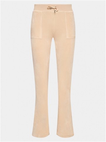 Juicy Couture Teplákové kalhoty JCAP180 Béžová Regular Fit