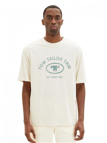 Tom Tailor T-Shirt 1035618 Béžová Regular Fit