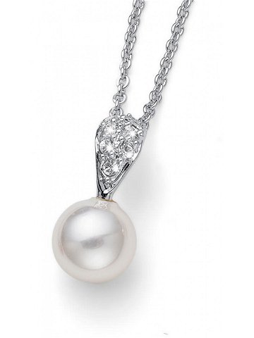 Oliver Weber Něžný náhrdelník s perlou Pearl Simple 12066