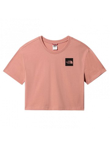 The North Face W Cropped Fine Tee Pink